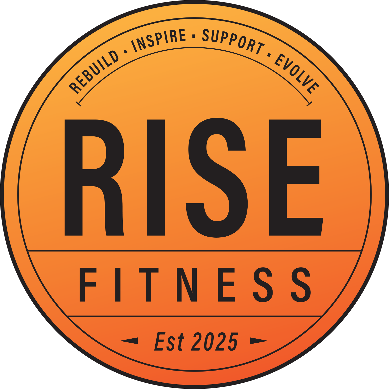 RISE Fitness West Cobb Logo